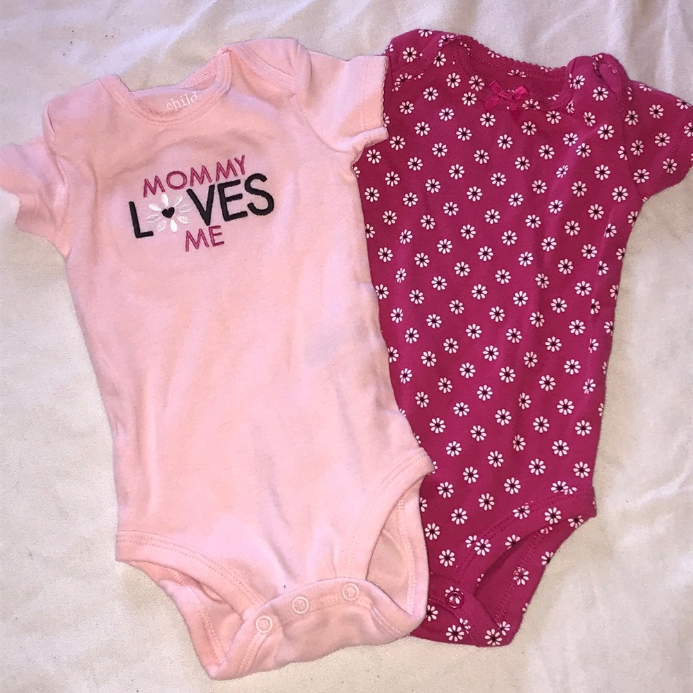 Child of mine onesie set 0-3 months
